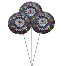 All About Me Birthday Sweet Balloon(Bunch Of Three)