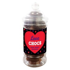 Love Chocs Belgian Chocolate Jar