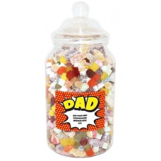 Personalised Dad Giant Sweet Jar