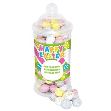 Personalised Mini Eggs Sweet Jar