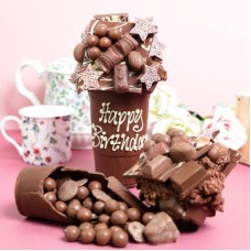 Personalised 1Kg Belgian Chocolate Smash Cup