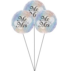 Mr and Mrs Sweet Balloon(Bunch Of Three)