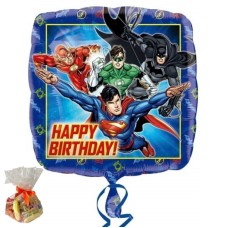 Justice League Sweet Balloon(Bunch Of Three)