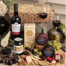 Luxury Port & Cheese Hamper