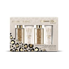 The Luxury Bathing Company Cashmere Musk & Amber body care gift