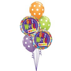 Get Well Soon Dots Bouquet