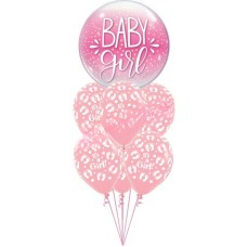 Baby Girl Bubble Bouquet