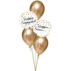 Golden Happy Engagement Bouquet