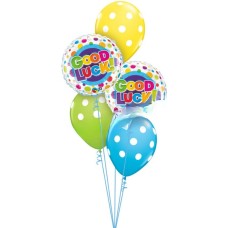 Good Luck Colourful Dots Bouquet