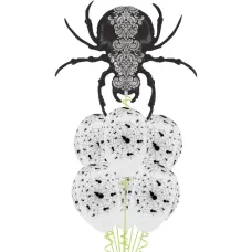 Scary Spider Balloon Bouquet