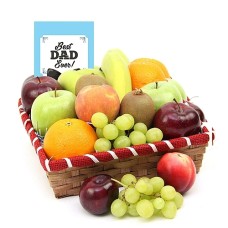 Fathers Day Nectarous Treat Fruit Basket
