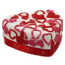 Love Tweet Heart Cake (7 Inch Love Tweet Heart Cake)