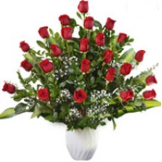 Queen Arrangement - 24 roses