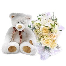 Tender Love In White (Medium)