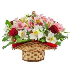 Lovely Flower Basket (Medium)
