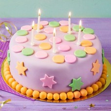 Birthday cake with stars (Small)