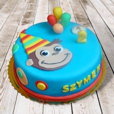 Curious George cake (Medium)