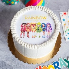 Rainbow High Cake (Small)