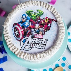 Avengers Cake (Small)