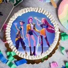 KPop Demon Hunters Cake (Small)