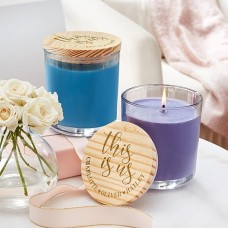 This Is Us Wood Lid Candle (Lavender Vanilla)