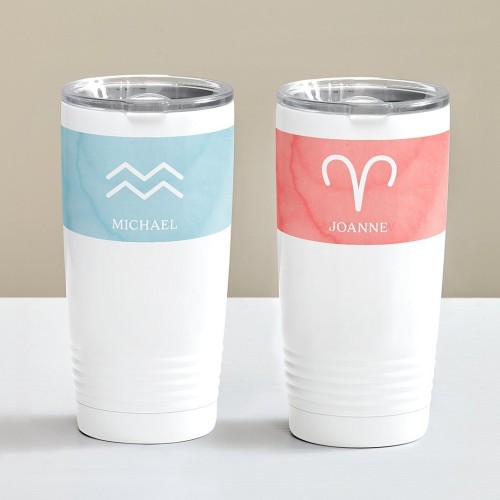 Zodiac Sign Insulated Tumbler