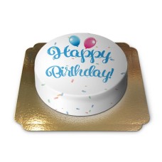 Birthday Cake - blue (Small)