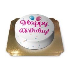 Birthday Cake - Pink (Small)