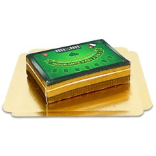 Black Jack Casino Cake (Small ((20x14 cm) 6 parts))