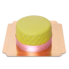 Deluxe Green Cake - Double Height (Small (18 cm(12 slices)))