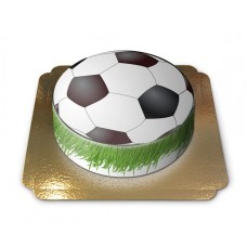 Soccer ball cake (Small (6-8 slices))