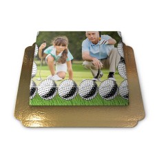 Golf Cake Photo Frame (Small ((20x14 cm) 6 parts))