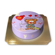 love cake (Small ((18 cm)6-8 slices))