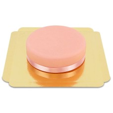 Pink Cake With Ribbon (Medium)