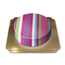 Stripe Cake (Small (6-8 Slices))
