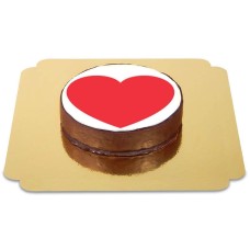 Sacher Heart Cake