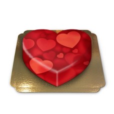 Cake heart-shaped core (Medium)