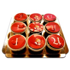 I love U Cupidon Cupcakes