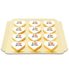 Cookies "I Love Mum" (12 pieces)