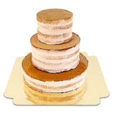 Naked Cake Peach - Passion Fruit 3 layers