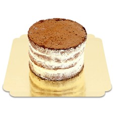 Naked Cake chocolate-vanilla - various sizes (Small (18 cm (12 parts)))