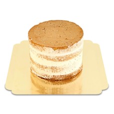 Naked Cake Peach-Passion Fruit – Various sizes (Small (18 cm (12 portions)))
