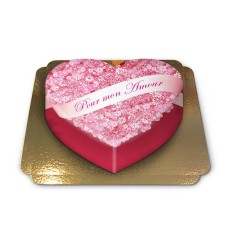 Cake "To My Love" Heart Shaped (Medium)