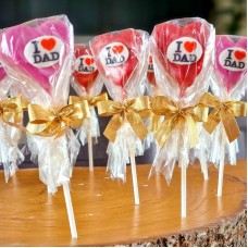 Cake-Pops "I Love Dad" (12 piÃ¨ces)