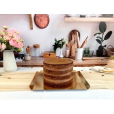 Naked Chocolate Cake - Different Sizes (Small (18 cm (12 parts)))