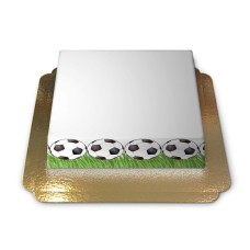 Cake-Photo Frame Football theme (Small ((20x14 cm) 6 parts))