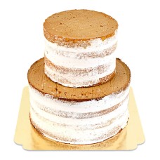 Two-Tier Vanilla Naked Cake