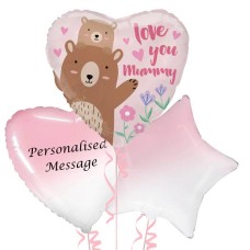 Love You Mummy Personalised Mother's Day Balloon Bouquet