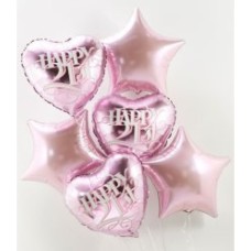 21st Birthday Balloon Bouquet
