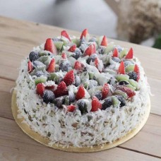 Fresh Fruit Cake 8 inch